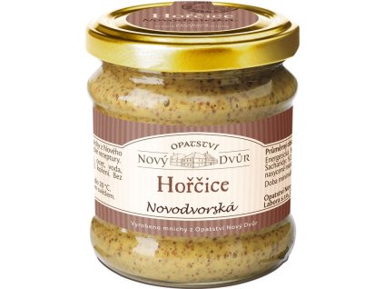 Novodvorská hořčice 195 g