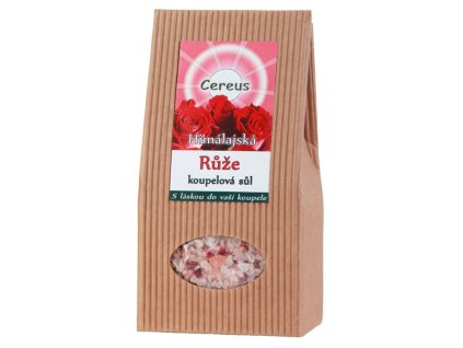 Koupelová sůl růže 500g