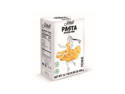 Těstoviny bezlepkové penne (řezance) 400g