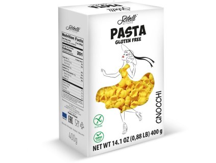 Těstoviny bezlepkové gnocchi (noky-mušle) 400g