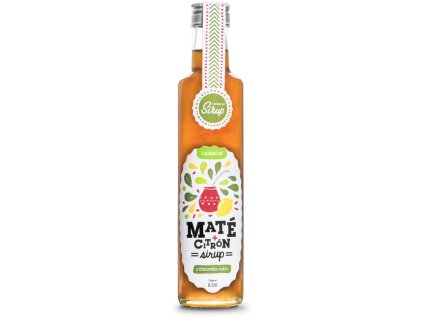 Sirup maté a citrón 330ml