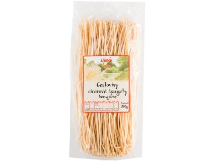 66957 testoviny cizrnove bezvajecne spagety 200g