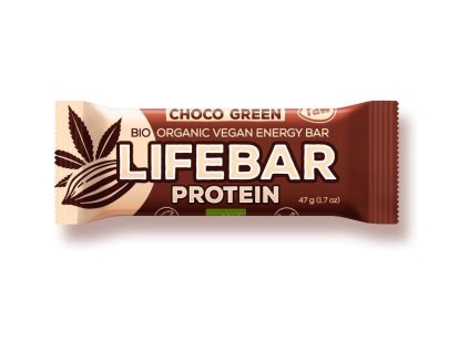 67335 bio tycinka lifebar protein cokolada a konopny protein 47g