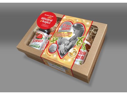 CUKRSTOP VÁNOČNÍ SET PRO TĚHOTNÉ A KOJÍCÍ 3x670g + 1 lahev ZDARMA