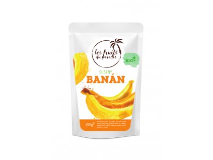 Mini banán sušený BIO 200 g Les fruits du paradis