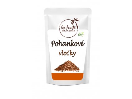 Pohankové vločky BIO 1 kg Les fruits du paradis