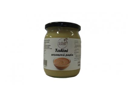Tahini sezamová pasta  500 g Les fruits du paradis
