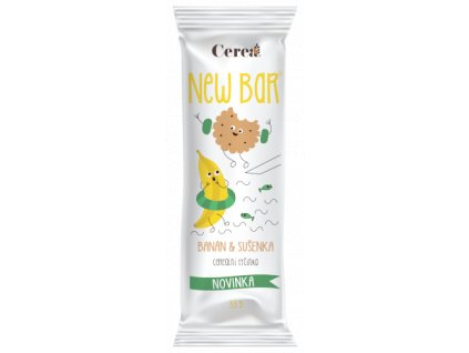 New Bar tvaroh banán 33 g CEREA