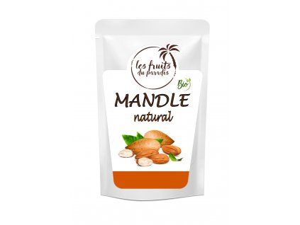 Mandle natural  Bio 1 kg Les fruits du paradis