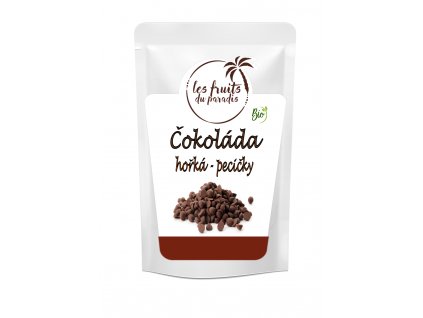 Hořká čokoláda - pecičky Bio 500g, Les fruits du paradis