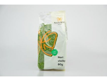 Mořské řasy Nori - vločky - Natural 80g, Natural Jihlava 80 g NATURAL JIHLAVA