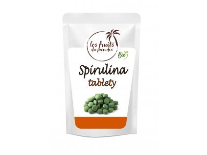 Spirulina tablety 500 mg BIO 1 kg Les fruits du paradis