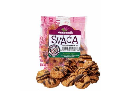 52704 svaca krouzky karamel 25g
