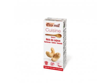 KEŠU ALTERNATIVA SMETANY 200ml ECOMIL