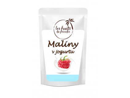 Maliny lyofilizované v jogurtu 500 g LES FRUITS DU PARADIS