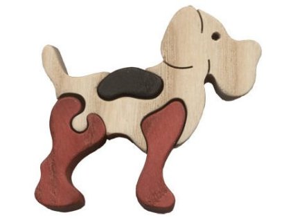 000004738 m drevene puzzle pes