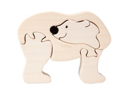 000004737 drevene puzzle ledni medved