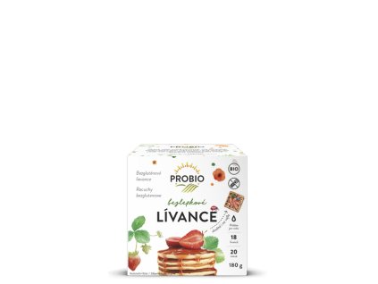 Lívance bezlepkové BIO 180 g PROBIO