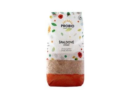 Otruby špaldové BIO 400g, PROBIO
Výprodej DMT 07/2025