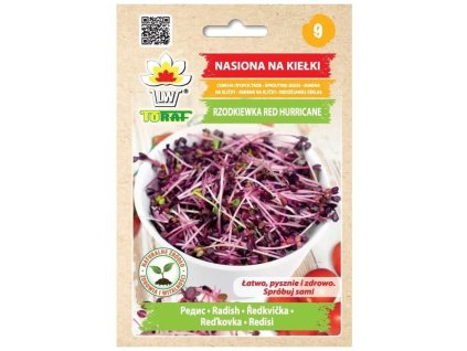 000005116 REDKVICKA RED HURRICANE SEMENA NA KLICKY 10G