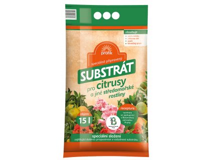 profik substrat pre citrusy 15l forestina