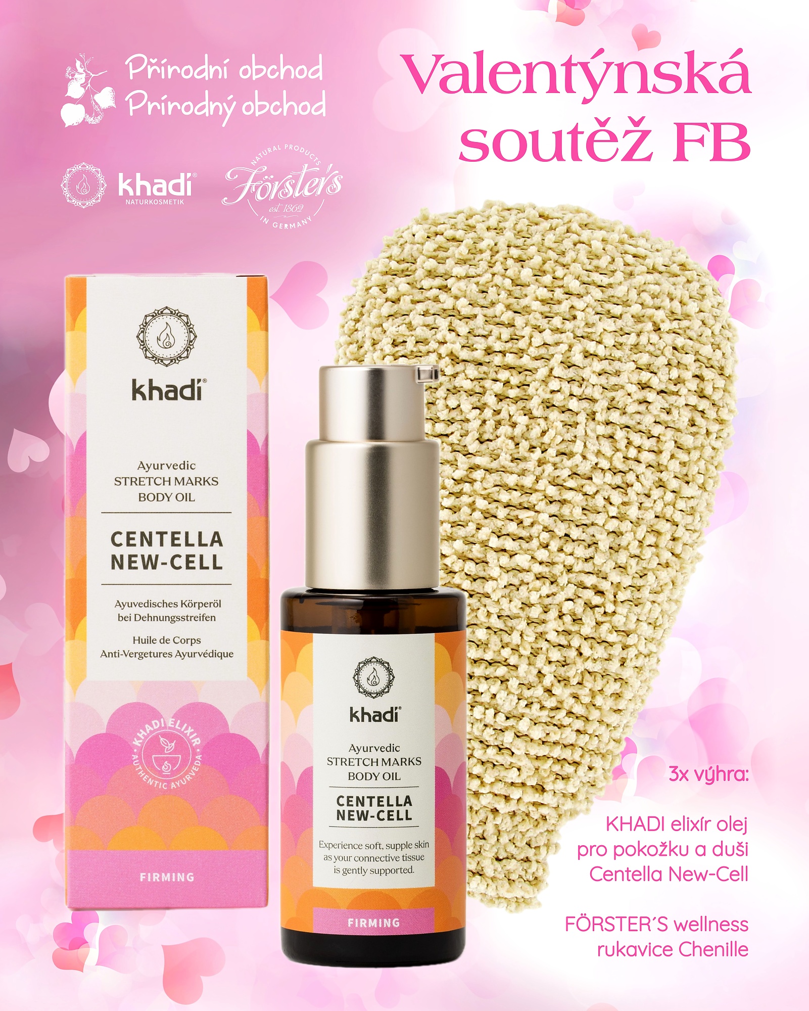 VALENTÝNSKÉ SOUTĚŽE O DVOJICE PŘÍRODNÍCH ZKRÁŠLUJÍCÍCH PRODUKTŮ