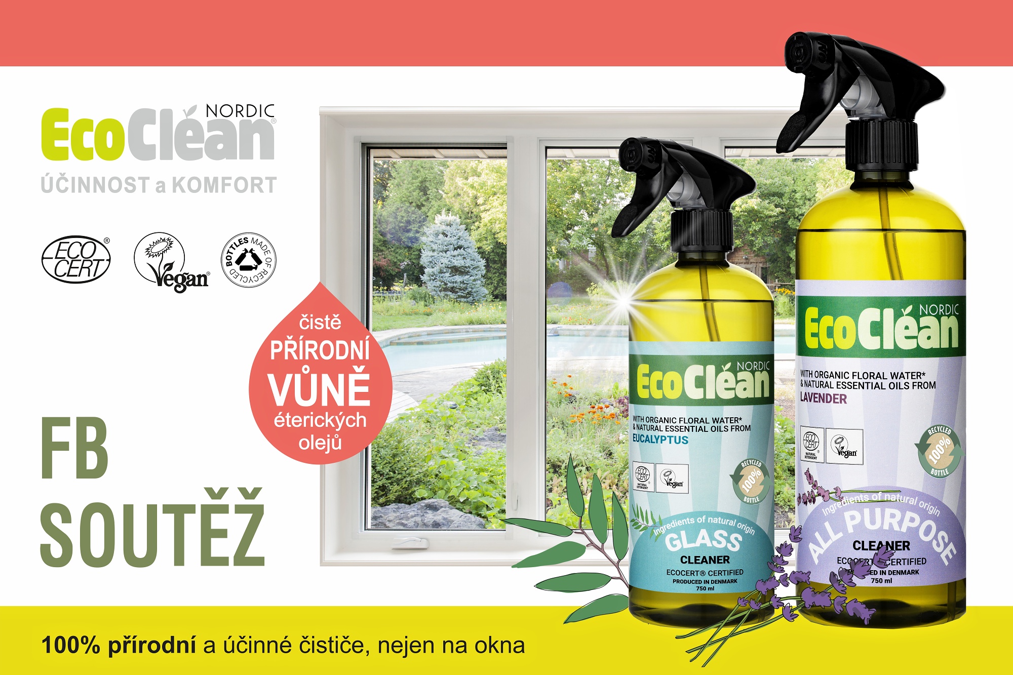 SOUTĚŽ O 100% PŘÍRODNÍ ČISTIČ ECO CLEAN