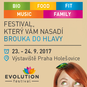 PŘIJĎTE ZA NÁMI NA FESTIVAL EVOLUTION, SOUTĚŽ O VSTUPENKY