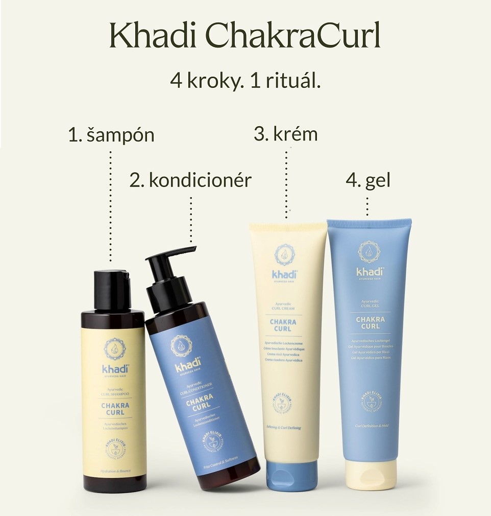 NOVINKA - KHADI CHAKRA CURL PRO KUDRNY A VLNY