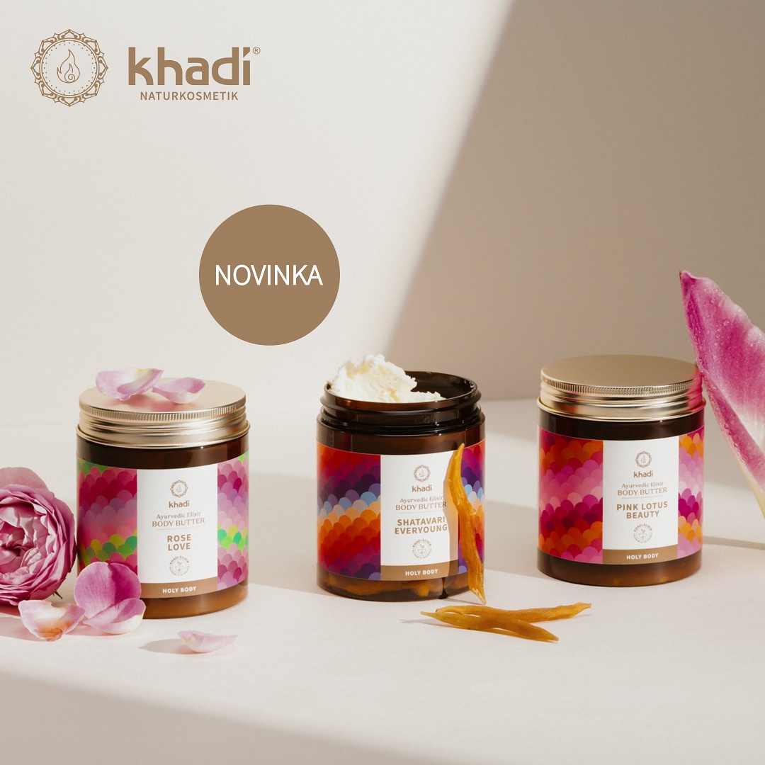 NOVINKA - KHADI ELIXÍROVÁ TĚLOVÁ MÁSLA