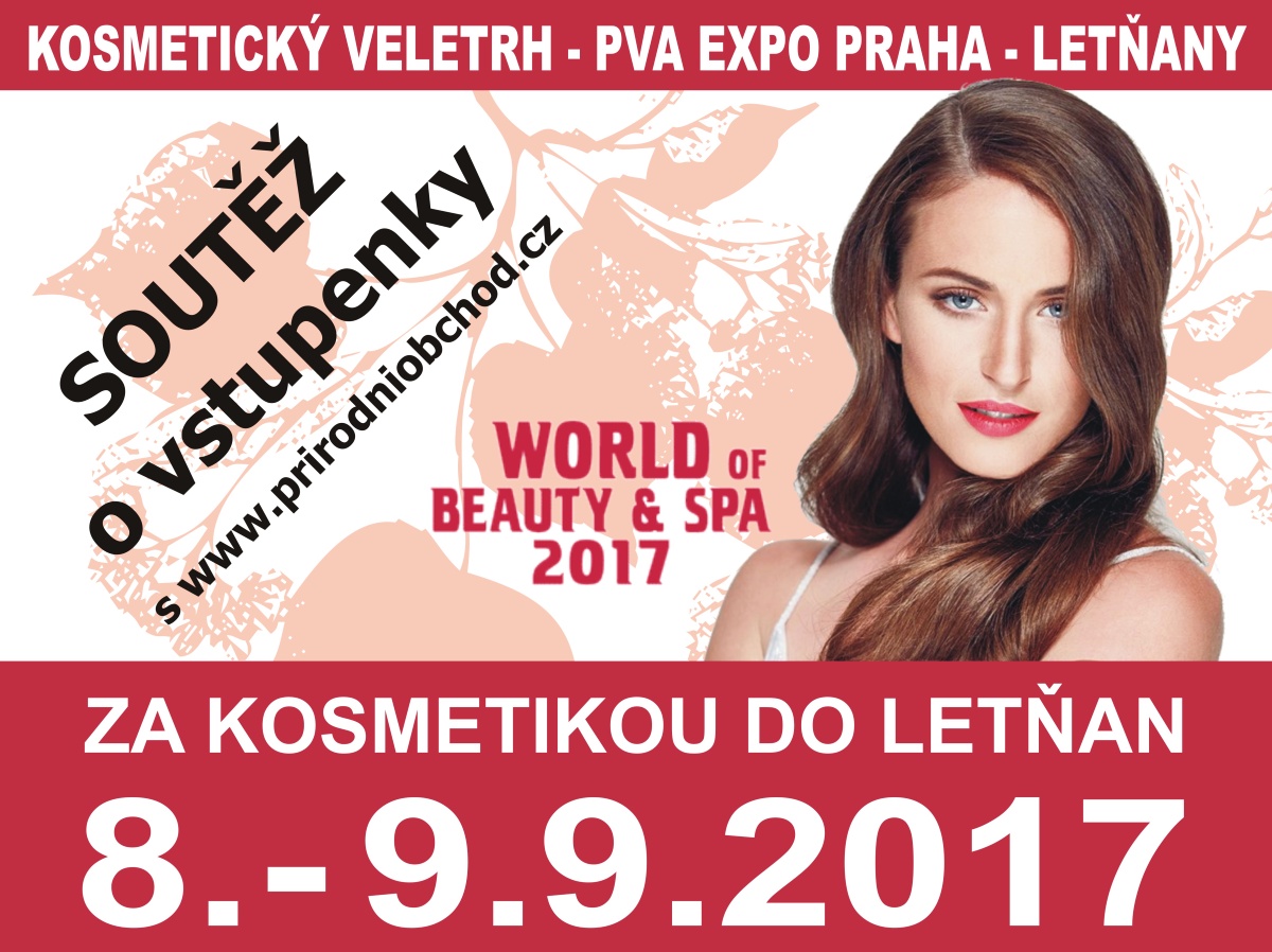 SOUTĚŽ O VSTUPENKY NA KOSMETICKÝ VELETRH