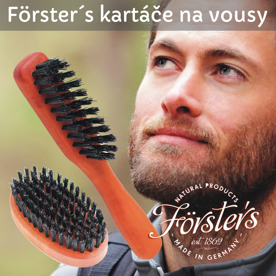 NOVÁ KATEGORIE PRO MUŽE - FÖRSTER´S KARTÁČE NA VOUSY