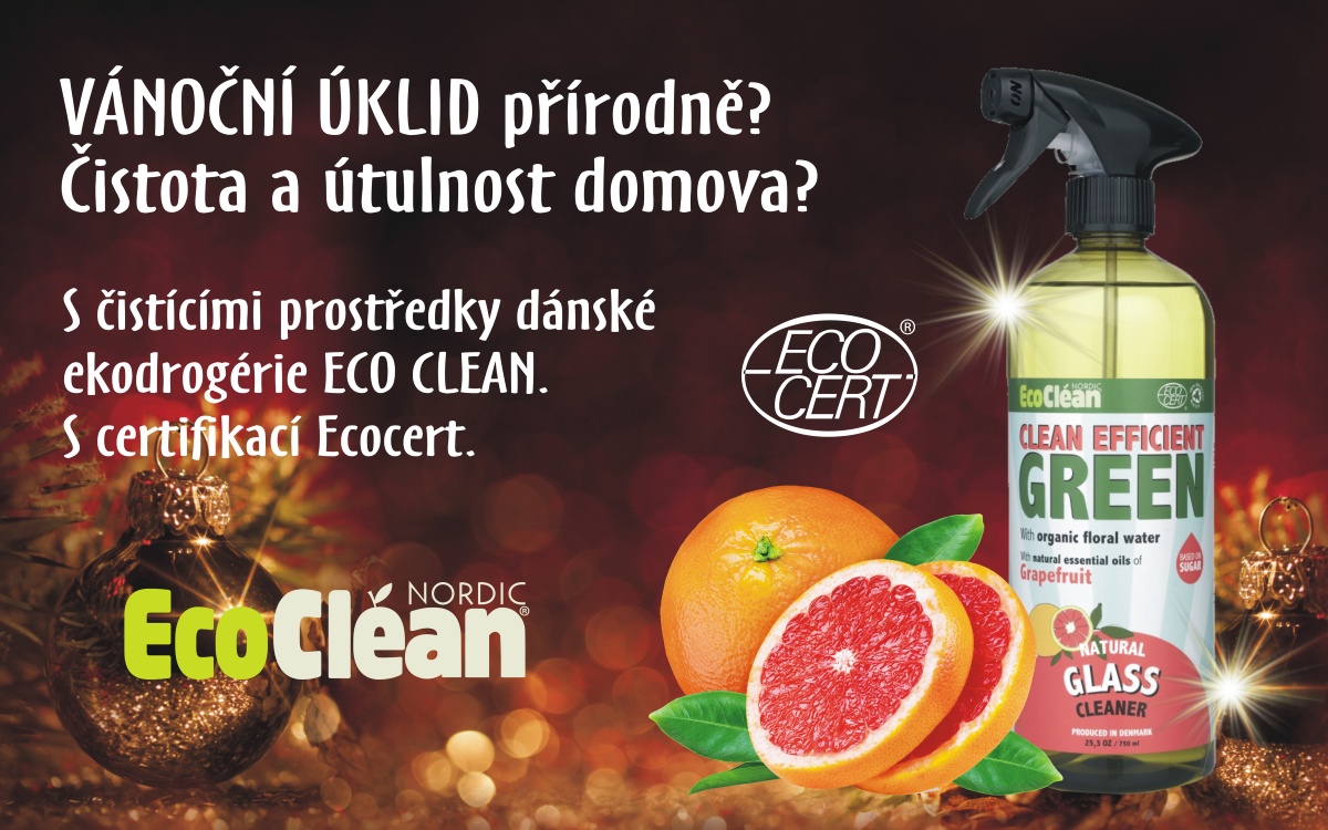 ČISTÝ DOMOV PŘÍRODNĚ S ECO CLEAN