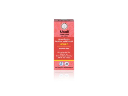 161 10 Khadi pleťový a tělový olej Ibišek 10 ml