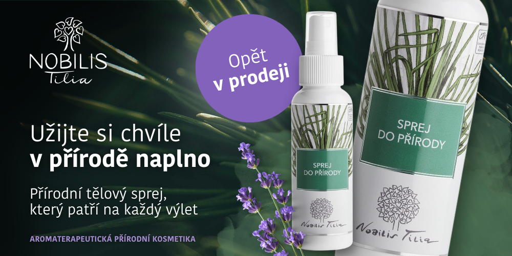 Sprej do přírody opět v nabídce