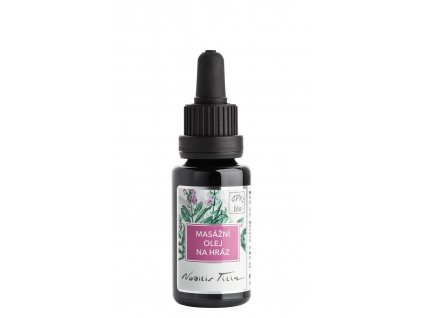 Masážní olej na hráz 20 ml