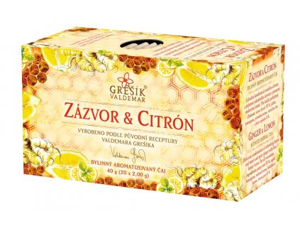 zázvor citron