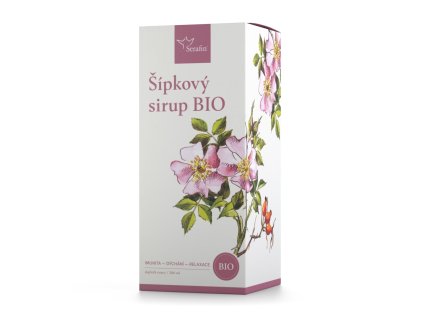CZ Šípkový sirup bio RENDER KRABIČKA