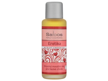 saloos bio masazni olej erotika 50 ml
