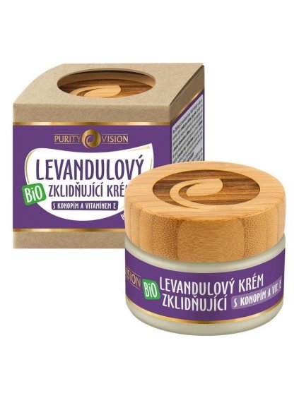 47F20B80 73A2 4DED 9BA8 3B22F1D87FE3 purity vision levandulovy krem zklidnujici 40ml