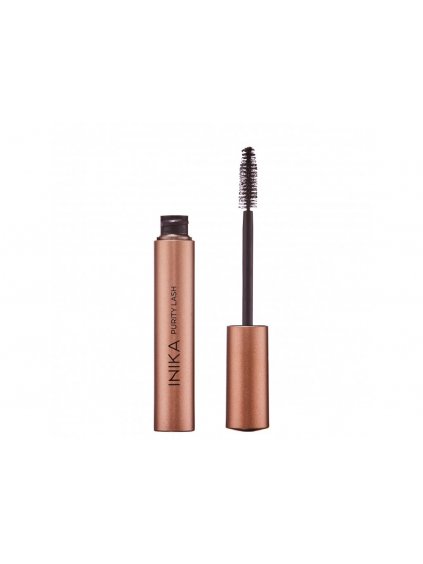 6628 purity lash mascara front lid off by inika organic copy