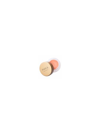 6901 2 lip and cheek cream morning front lid off by inika organic