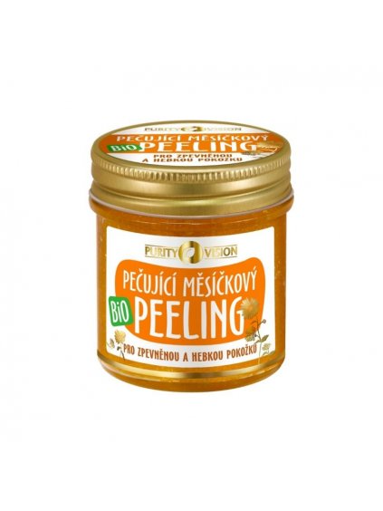 Bio Pečující Měsíčkový peeling 120 ml