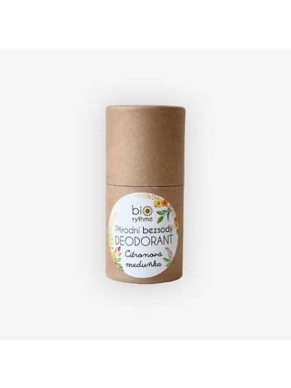 biorythme prirodni deodorant citronova medunka bezsodny eko obal