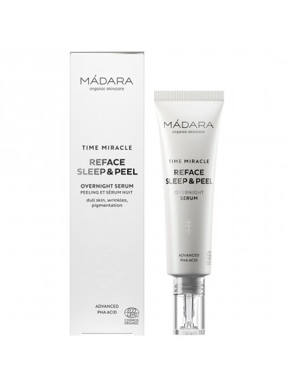 madara time miracle omlazujici nocni peelingove serum 30 ml