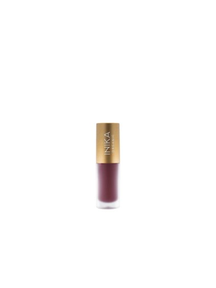 9570 5 tinted lip oil mulberry front lid on by inika organic