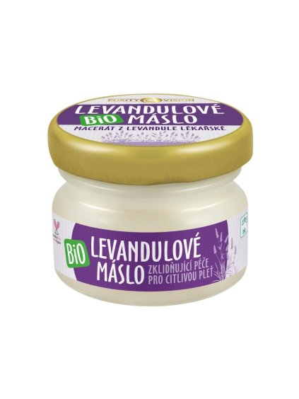 Levandulové máslo