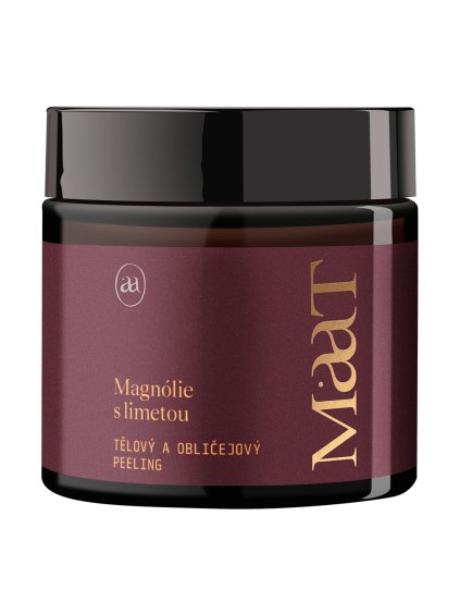 Maat telovy a oblicejovy peeling magnolie s limetou 01
