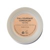 6712 6 full coverage concealer vanilla back lid on by inika organic