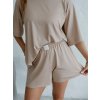 Dámske Tencel pyžamo ELLE - béžová